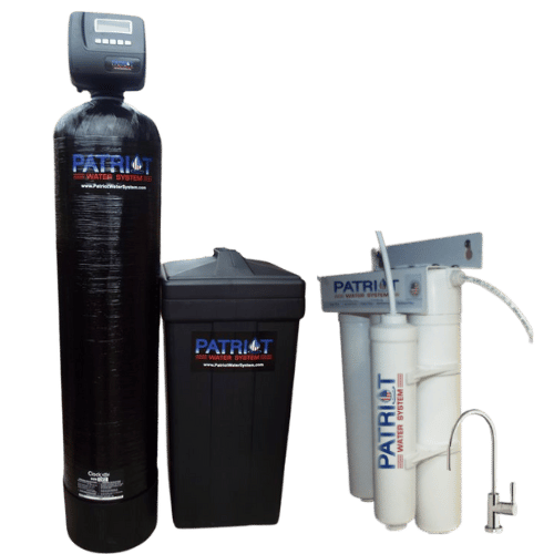 A water softener and water filter system designed with the A3 Product template for maximum efficiency.