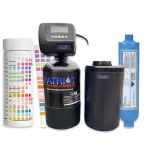 Self Regenerating Water Softener With Drinking Filter And test Strips