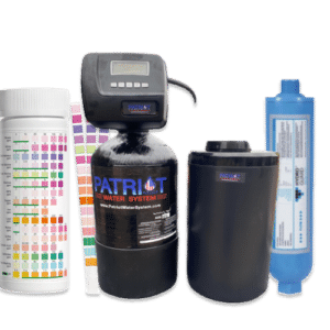 Self Regenerating Water Softener With Drinking Filter And test Strips